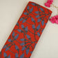 Red Floral Print Cotton Fabric OG-30329