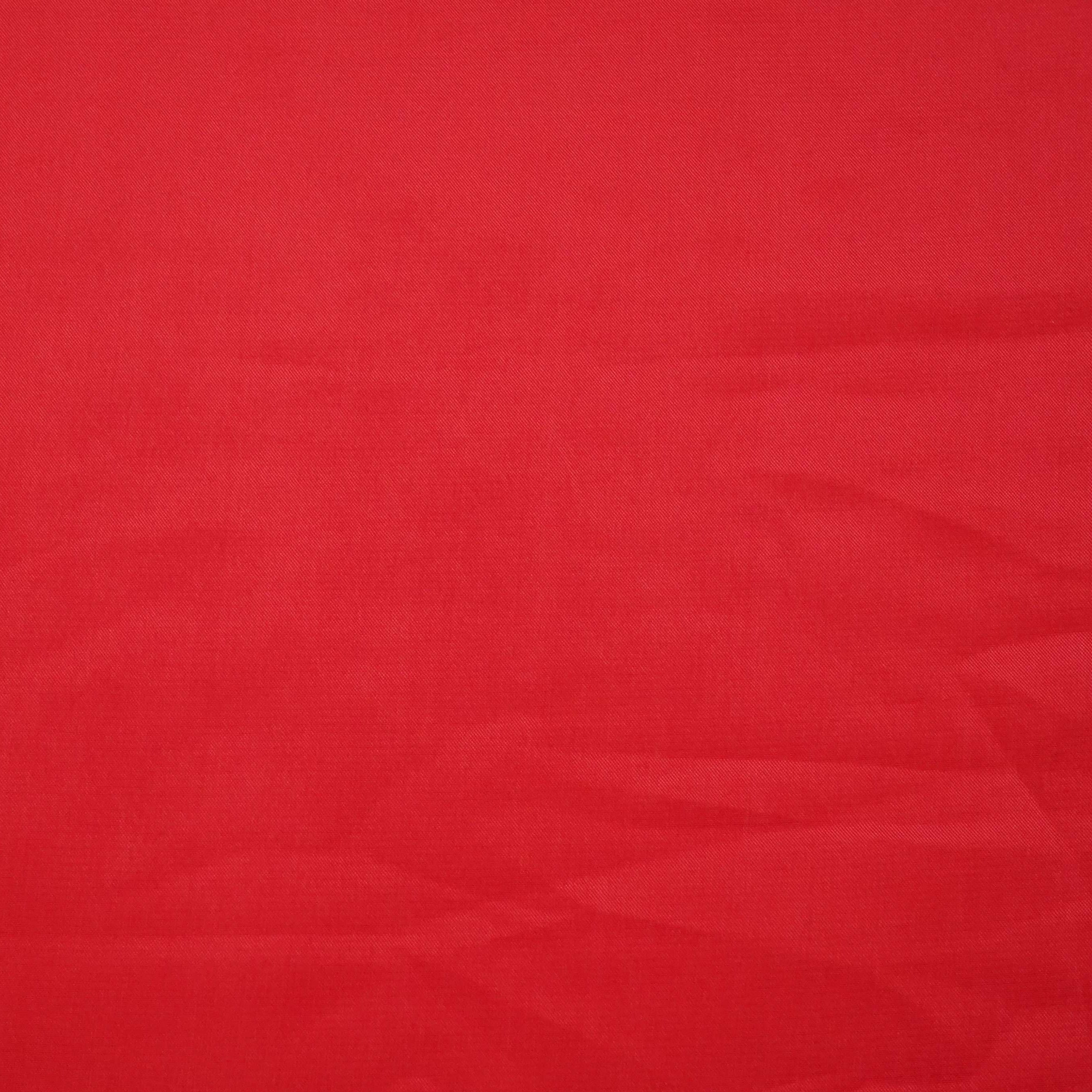 Red Solid H.O Silk Fabric MFH-14 - TradeUNO