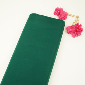 Green Solid Natural Crepe Fabric BSN-10 - TradeUNO
