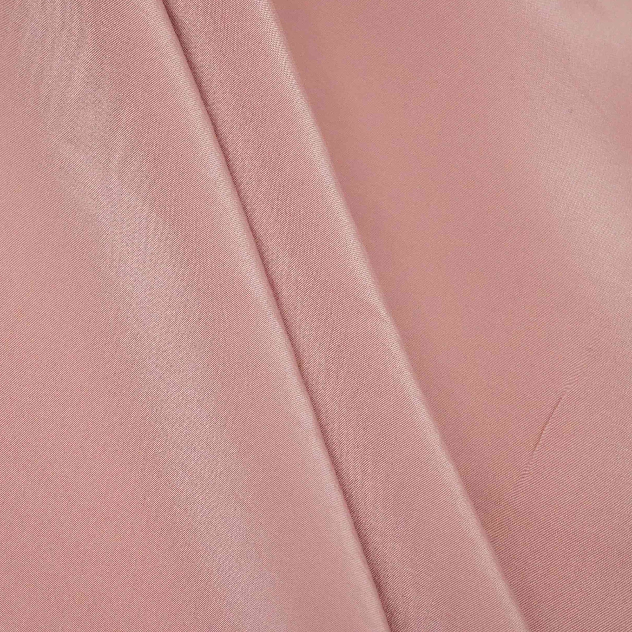 Light Peach Solid Natural Crepe Fabric BSN-07 - TradeUNO