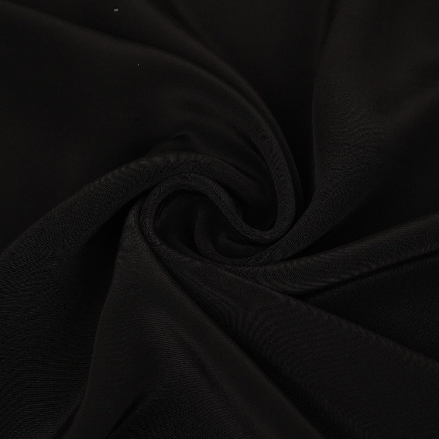 Black Solid Natural Crepe Fabric BSN-13