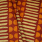 Maroon Abstract Print Cotton Fabric OG-30419