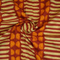 Maroon Abstract Print Cotton Fabric OG-30419