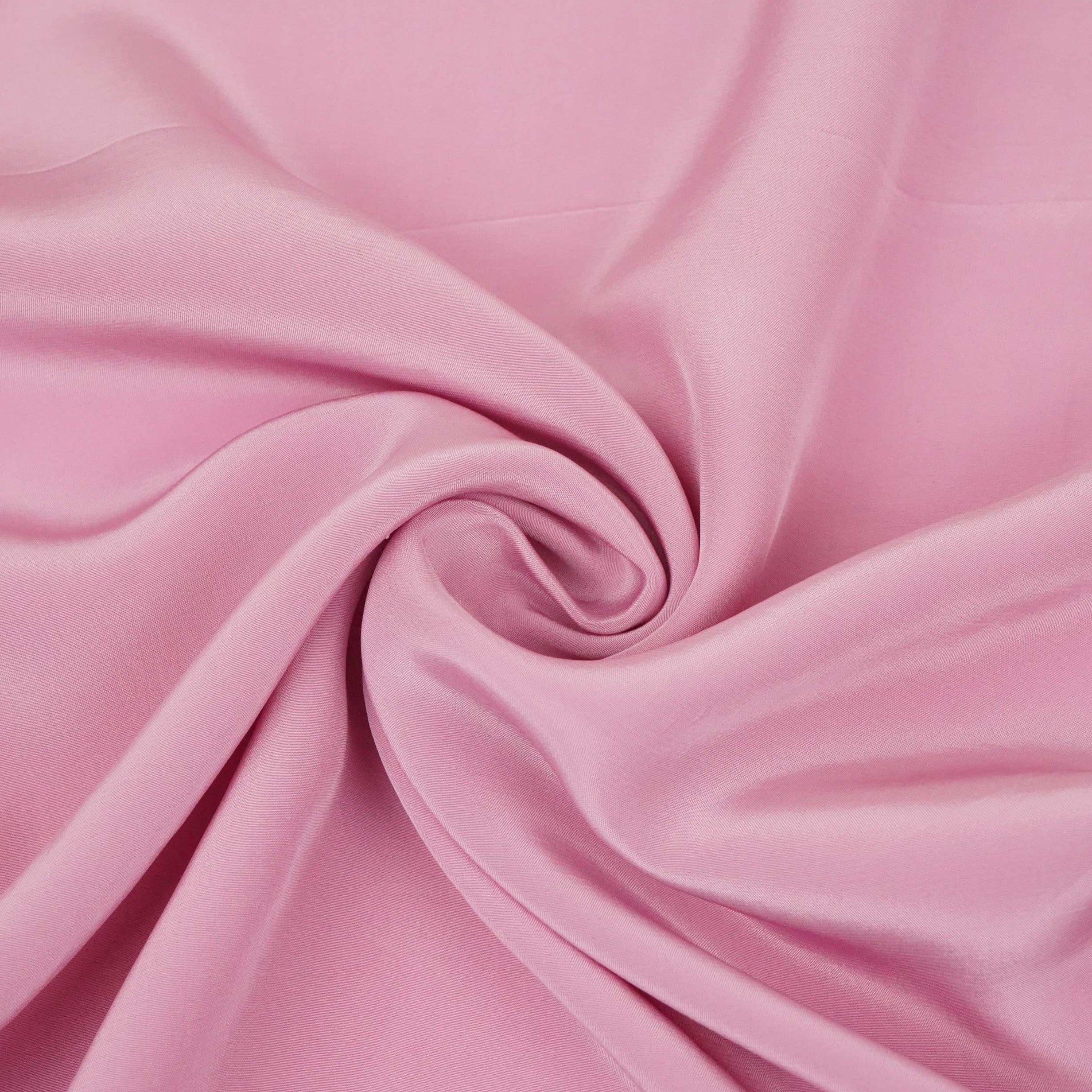 Pink Solid Natural Crepe Fabric BSN-15 - TradeUNO