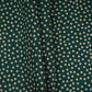 Dark Green Polka Dot Print Cotton Fabric OG-30333