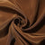 Brown Solid Natural Crepe Fabric