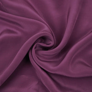 Purple Solid Natural Crepe Fabric BSN-09 - TradeUNO