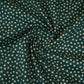 Dark Green Polka Dot Print Cotton Fabric OG-30333