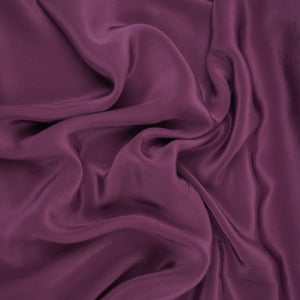 Purple Solid Natural Crepe Fabric BSN-09 - TradeUNO