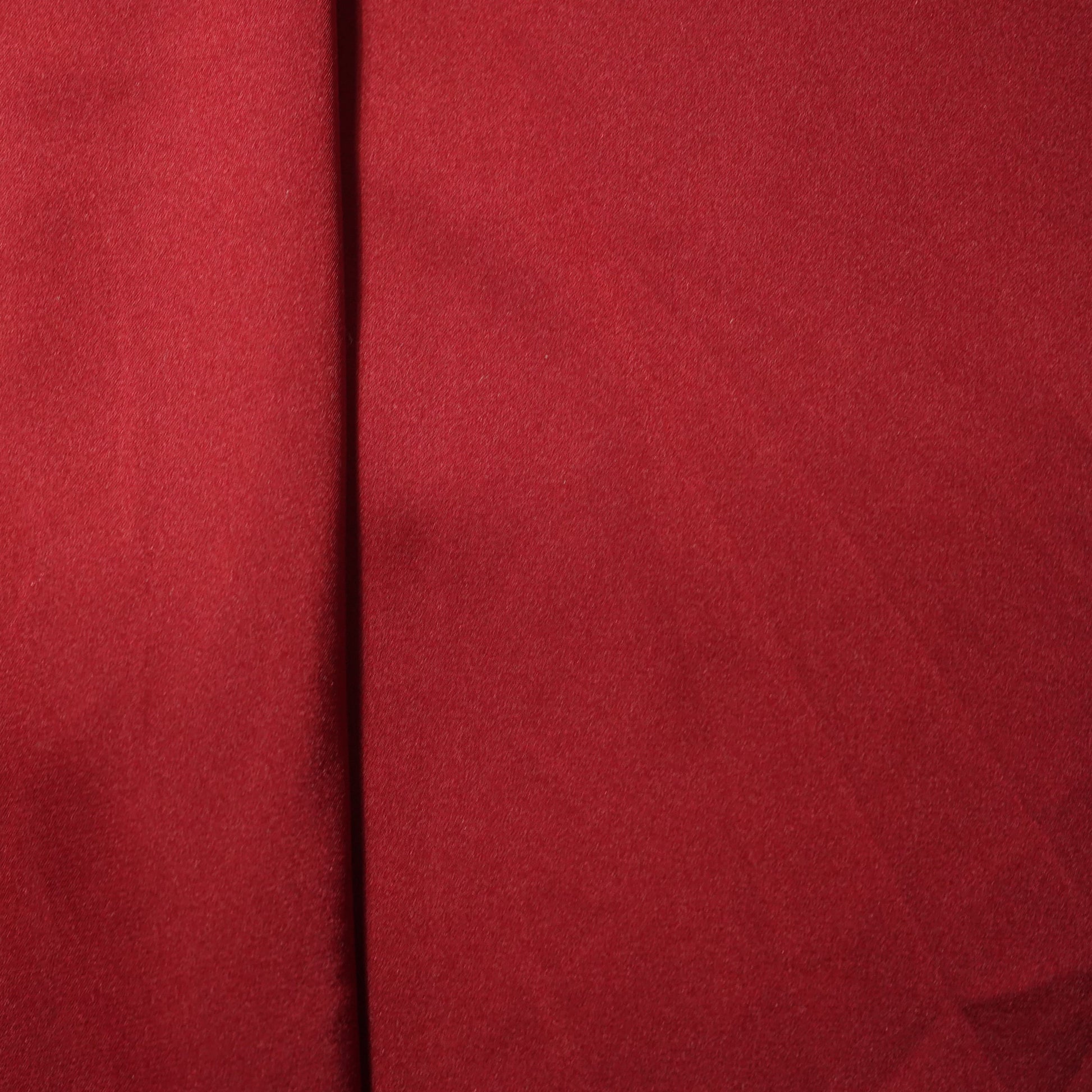 Dark Red Solid Zara Satin Fabric 21928