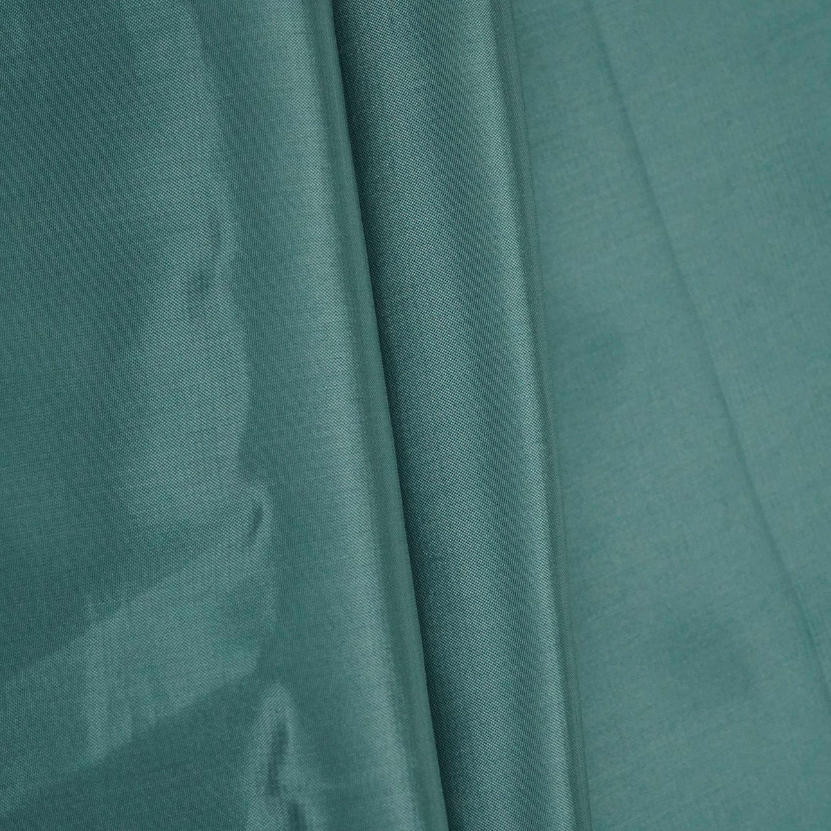 Teal Blue Solid H.O Silk Fabric MFH-26 - TradeUNO