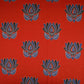 Red Pichwai Print Cotton Fabric OG-30330