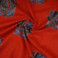 Red Pichwai Print Cotton Fabric OG-30330