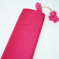 Rani Pink Solid H.O Silk Fabric MFH-28
