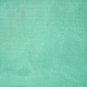 Sea Green Solid Jimmy Choo Organza Fabric 21960