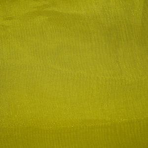 Green Solid Jimmy Choo Organza Fabric 21955