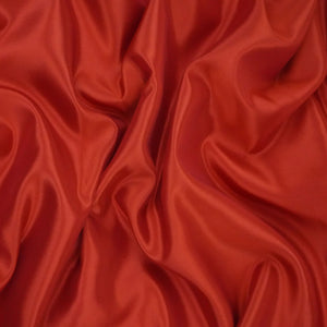 Dark Rust Orange Solid H.O Silk Fabric MFH-10 - TradeUNO