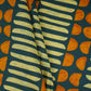 Blue Abstract Print Cotton Fabric OG-30421