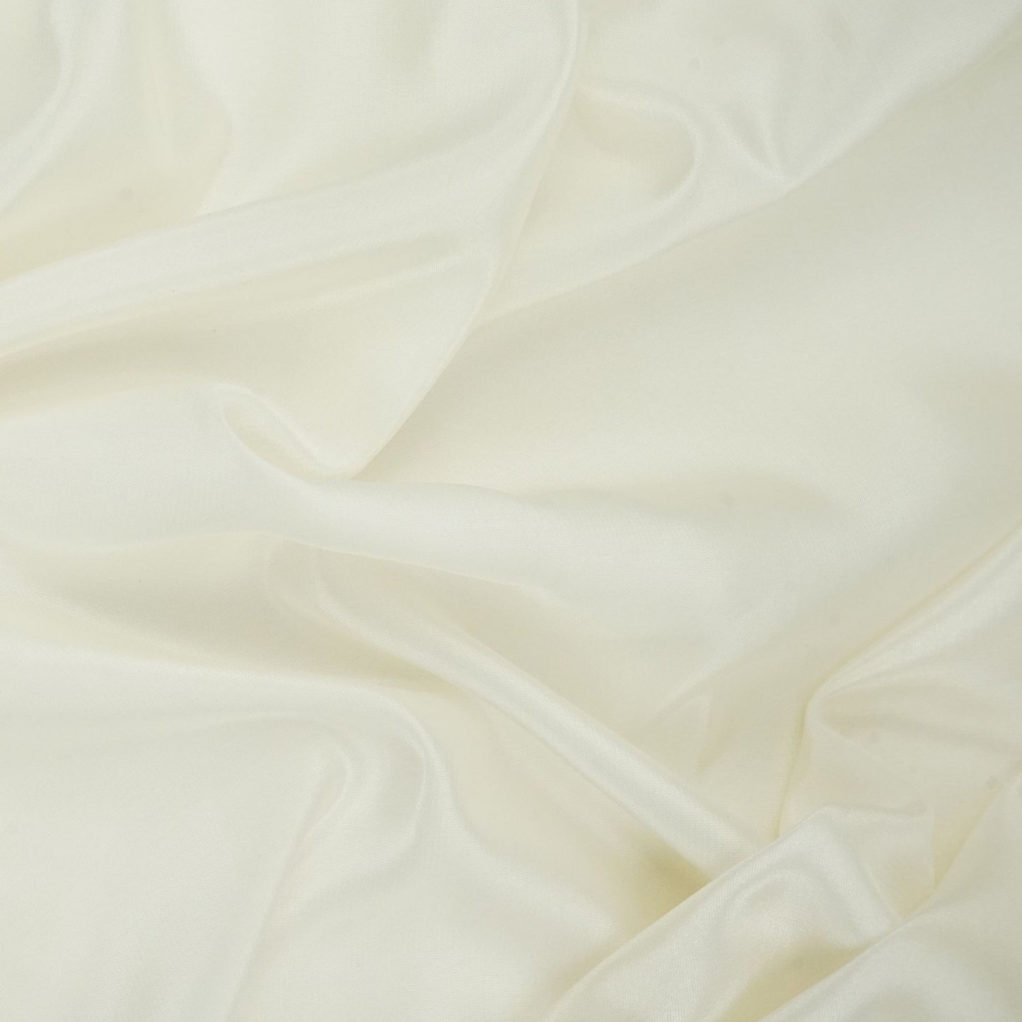 Off White Solid H.O Silk Fabric MFH-06