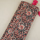 Black Kalamkari Print Cotton Fabric OG-30305