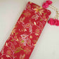 Red Floral Print Cotton Fabric OG-30411