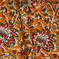 Yellow Kalamkari Print Cotton Fabric OG-30303