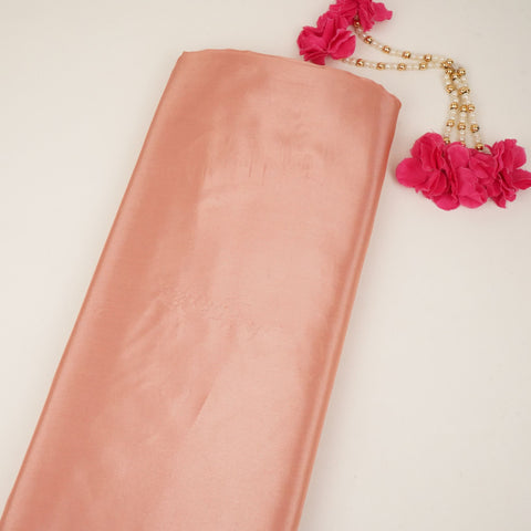 Rose Pink Solid H.O Silk Fabric MFH-18