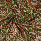 Green Kalamkari Print Cotton Fabric OG-30304 - TradeUNO