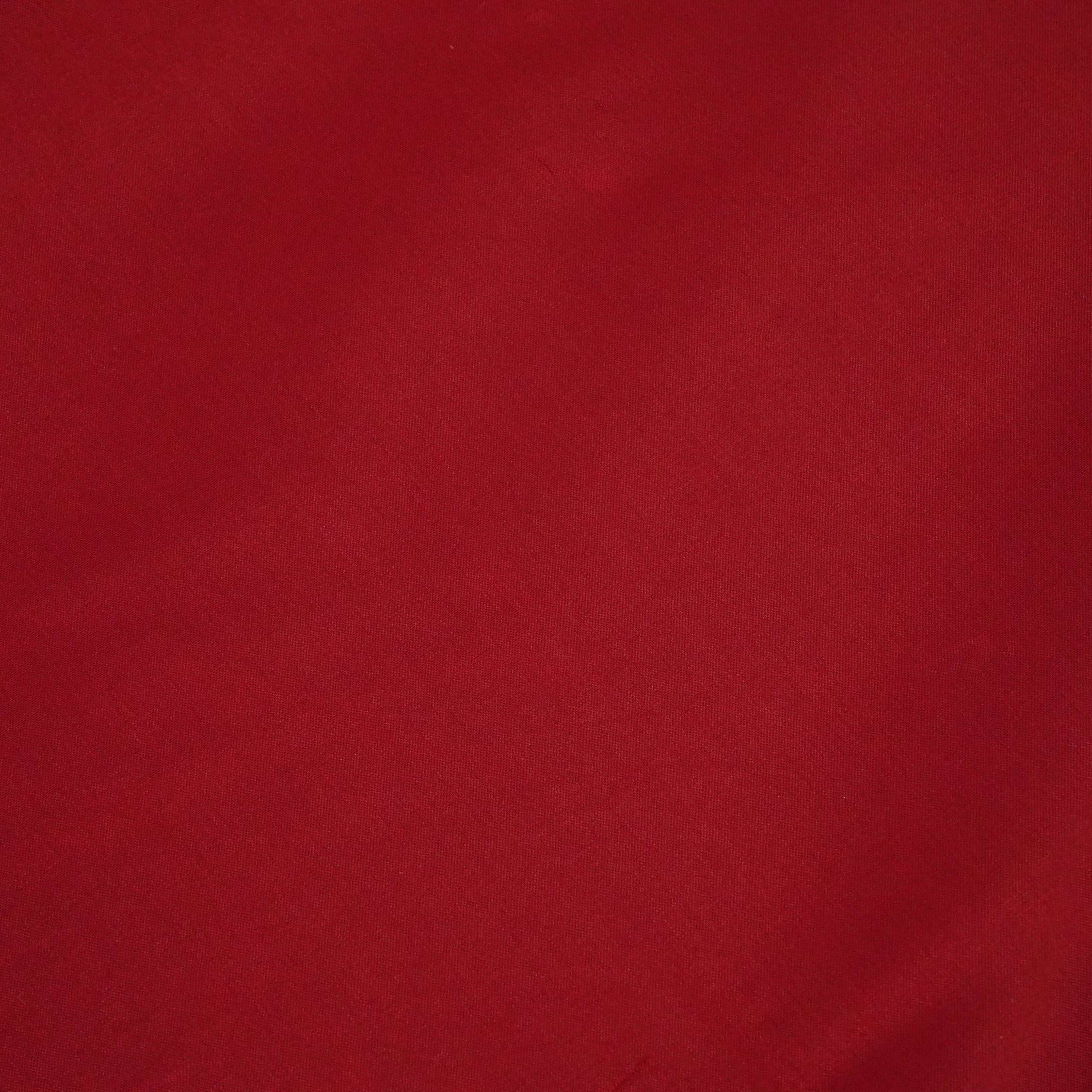 Maroon Solid H.O Silk Fabric MFH-15 - TradeUNO
