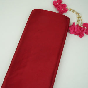 Maroon Solid H.O Silk Fabric MFH-15 - TradeUNO