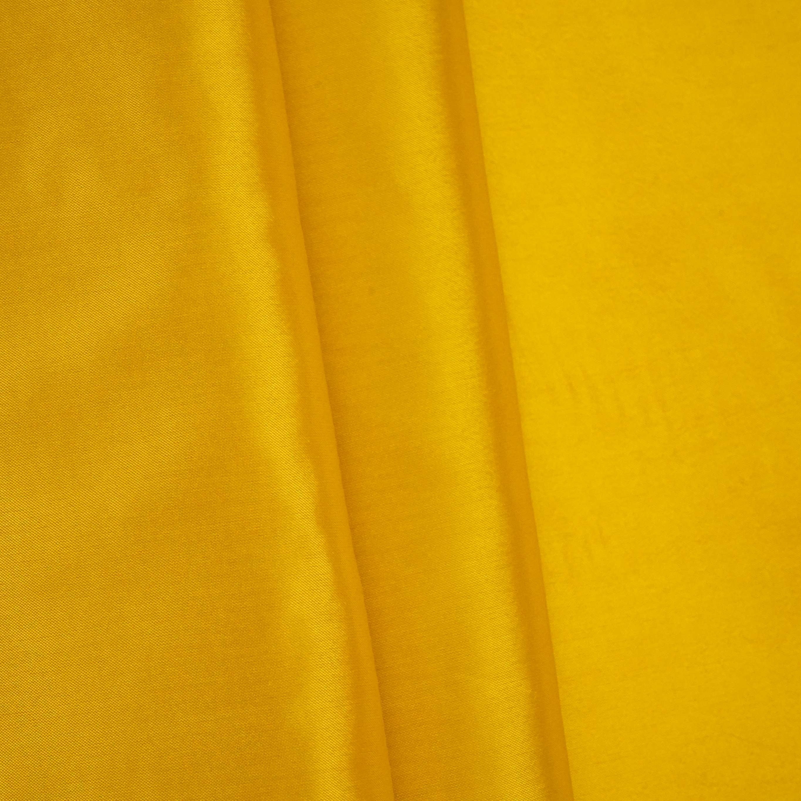Yellow Solid H.O Silk Fabric MFH-01 - TradeUNO