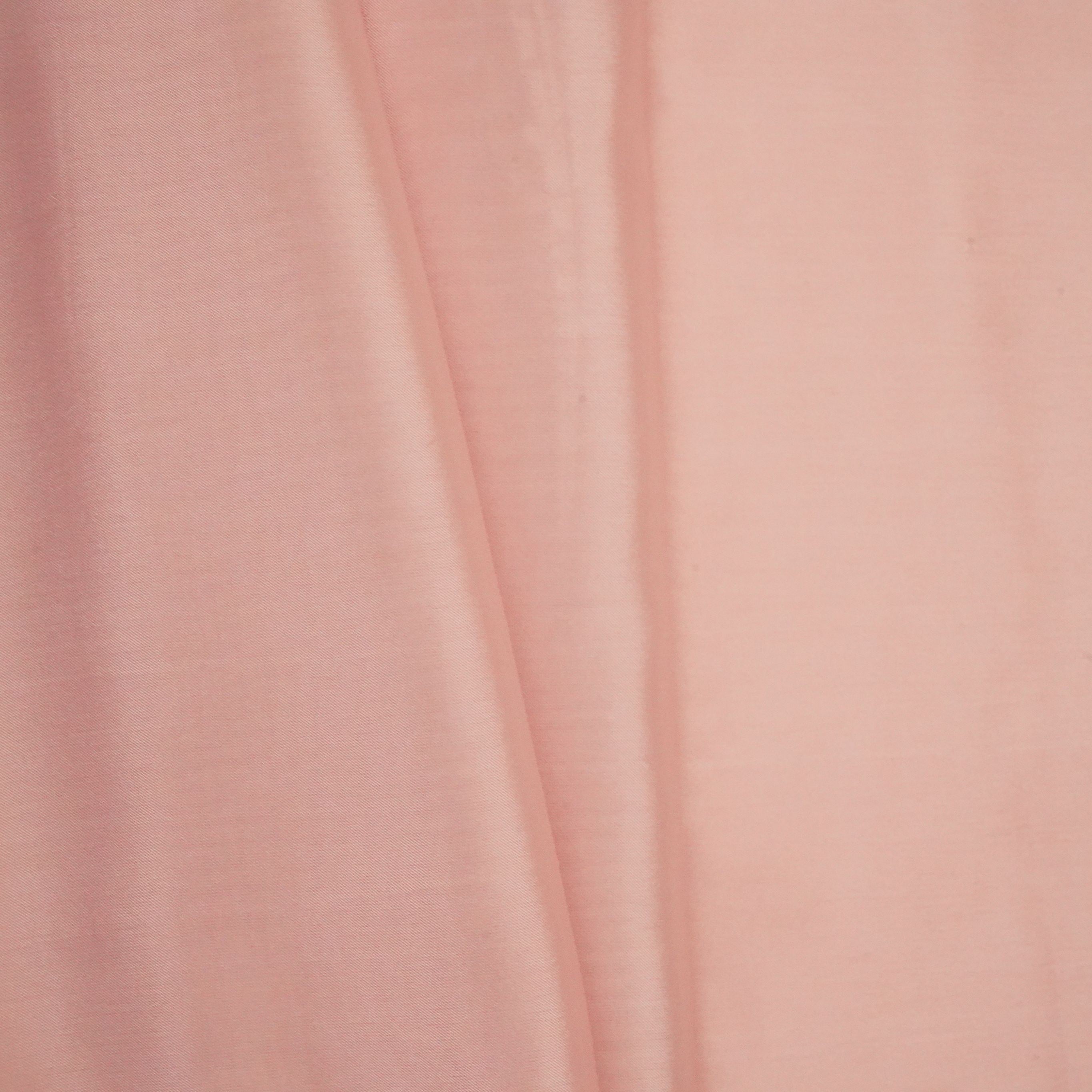 Baby Pink Solid H.O Silk Fabric MFH-16 - TradeUNO