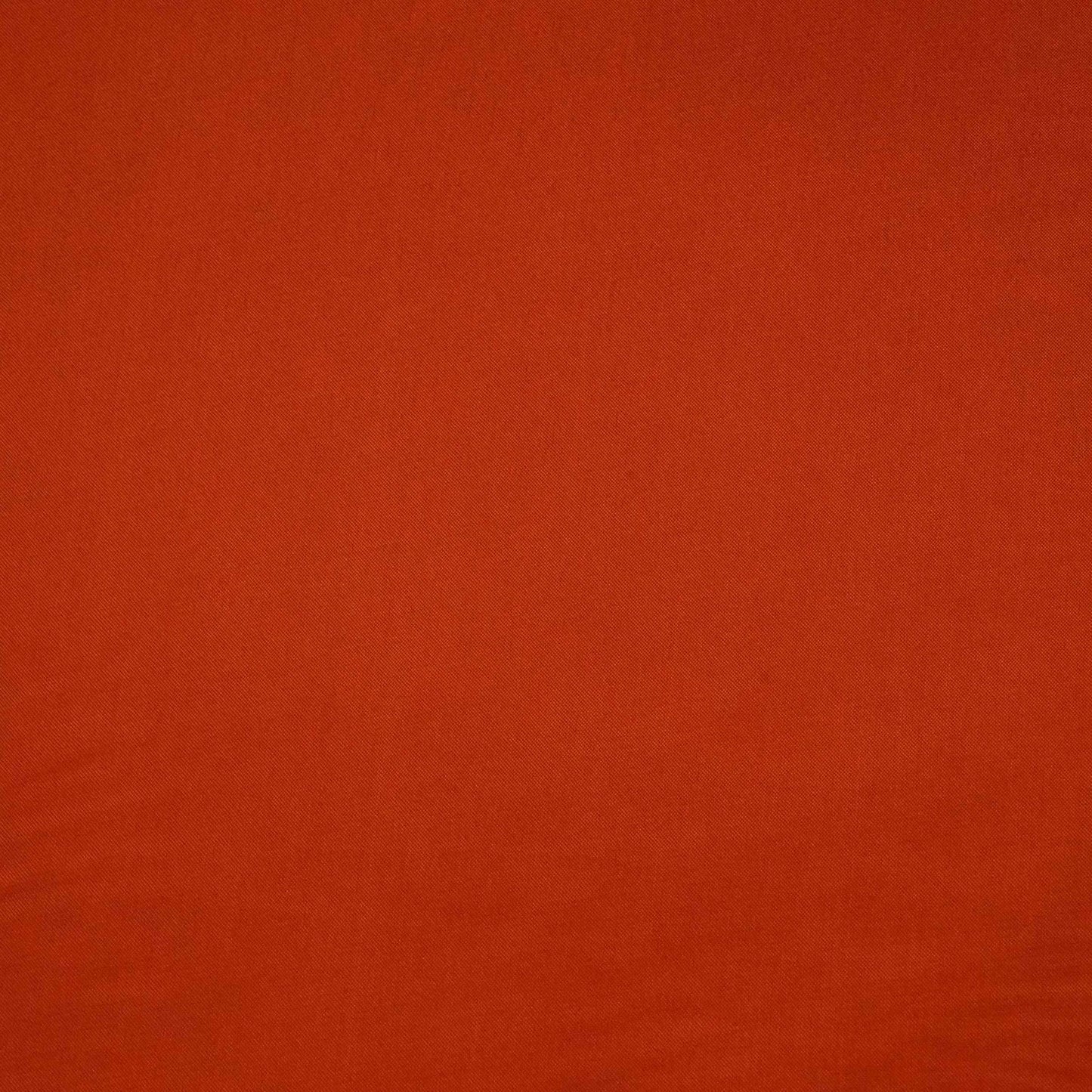 Rust Orange Solid H.O Silk Fabric MFH-09