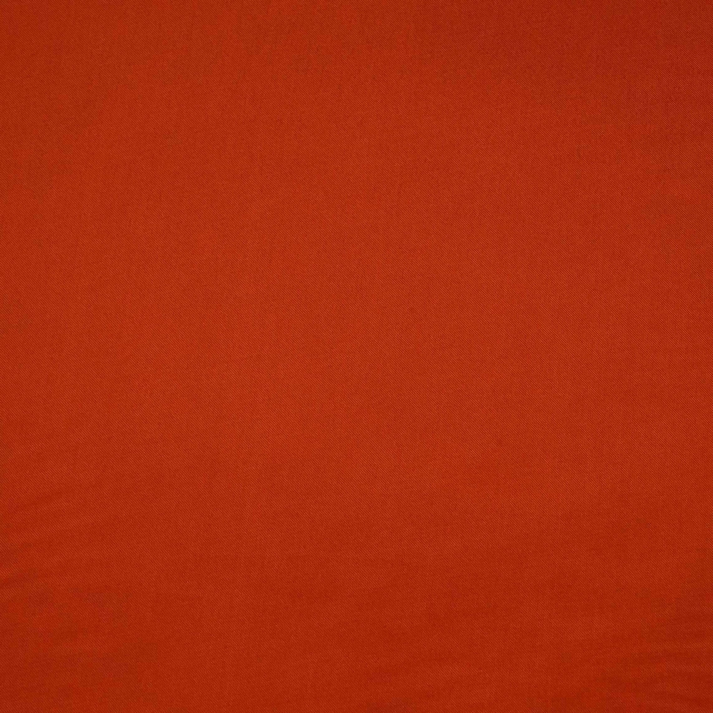 Rust Orange Solid H.O Silk Fabric MFH-09 - TradeUNO