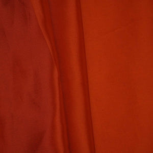 Rust Orange Solid H.O Silk Fabric MFH-09 - TradeUNO
