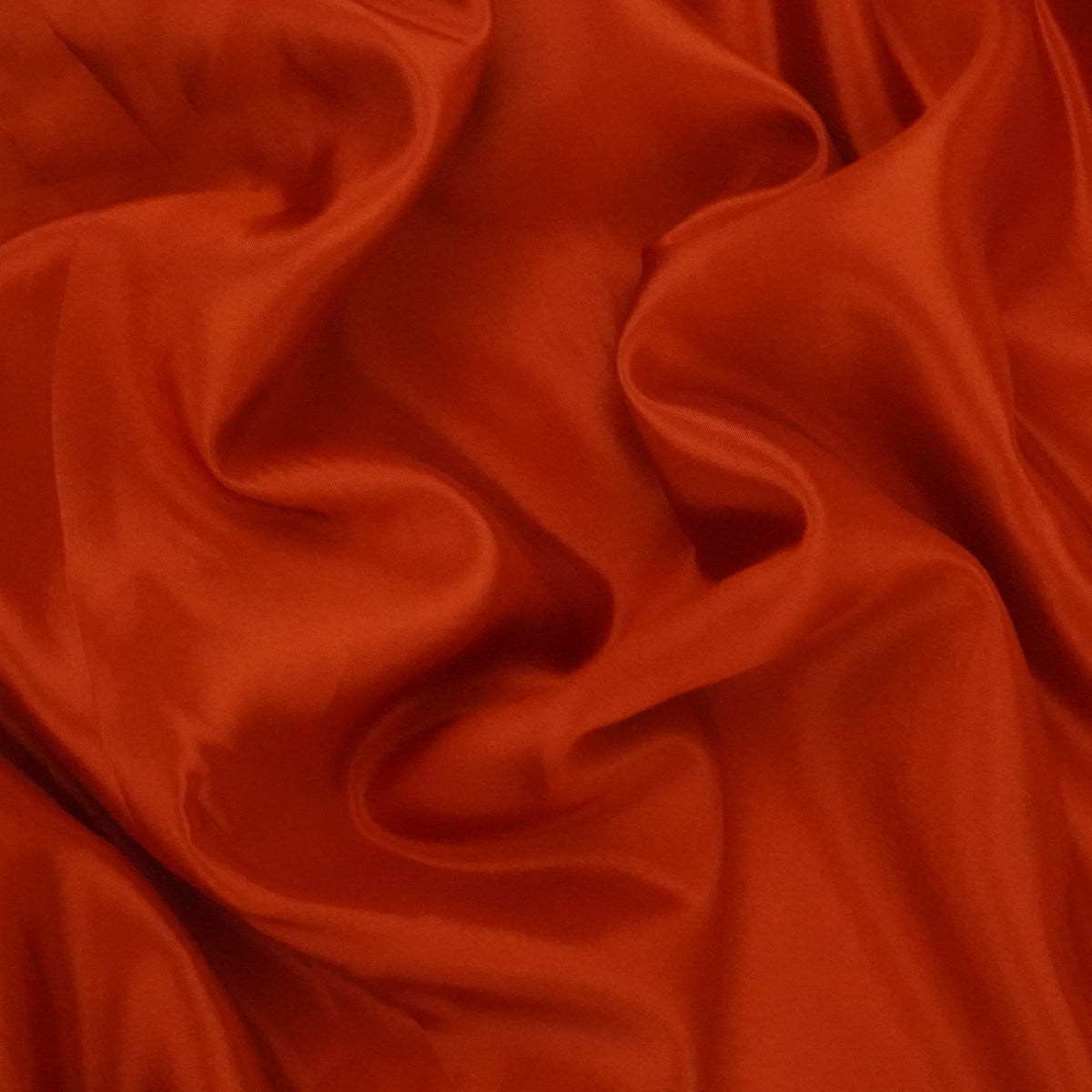 Rust Orange Solid H.O Silk Fabric MFH-09 - TradeUNO