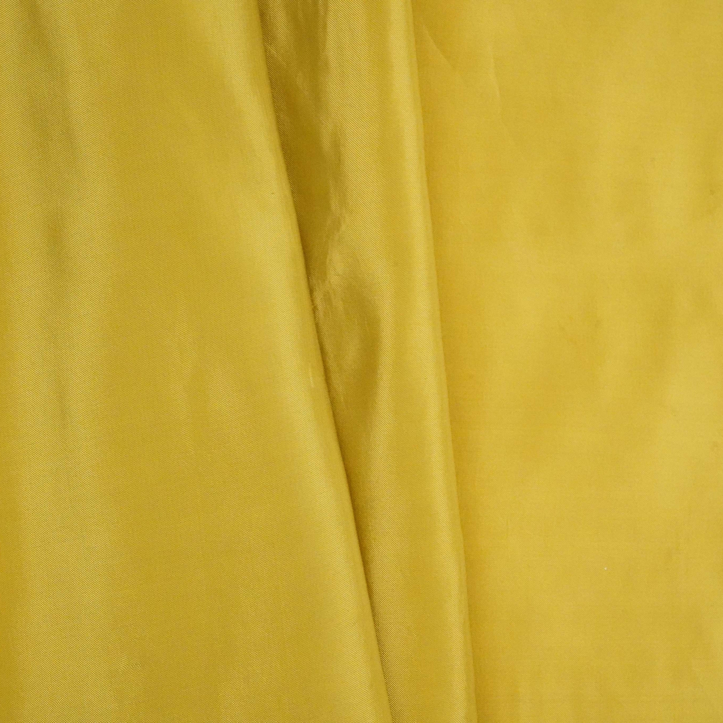 Antique Gold Solid H.O Silk Fabric MFH-27 - TradeUNO
