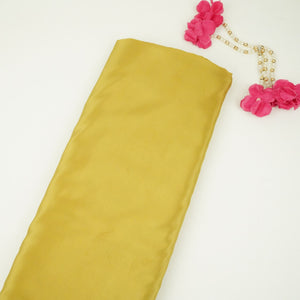 Antique Gold Solid H.O Silk Fabric MFH-27 - TradeUNO