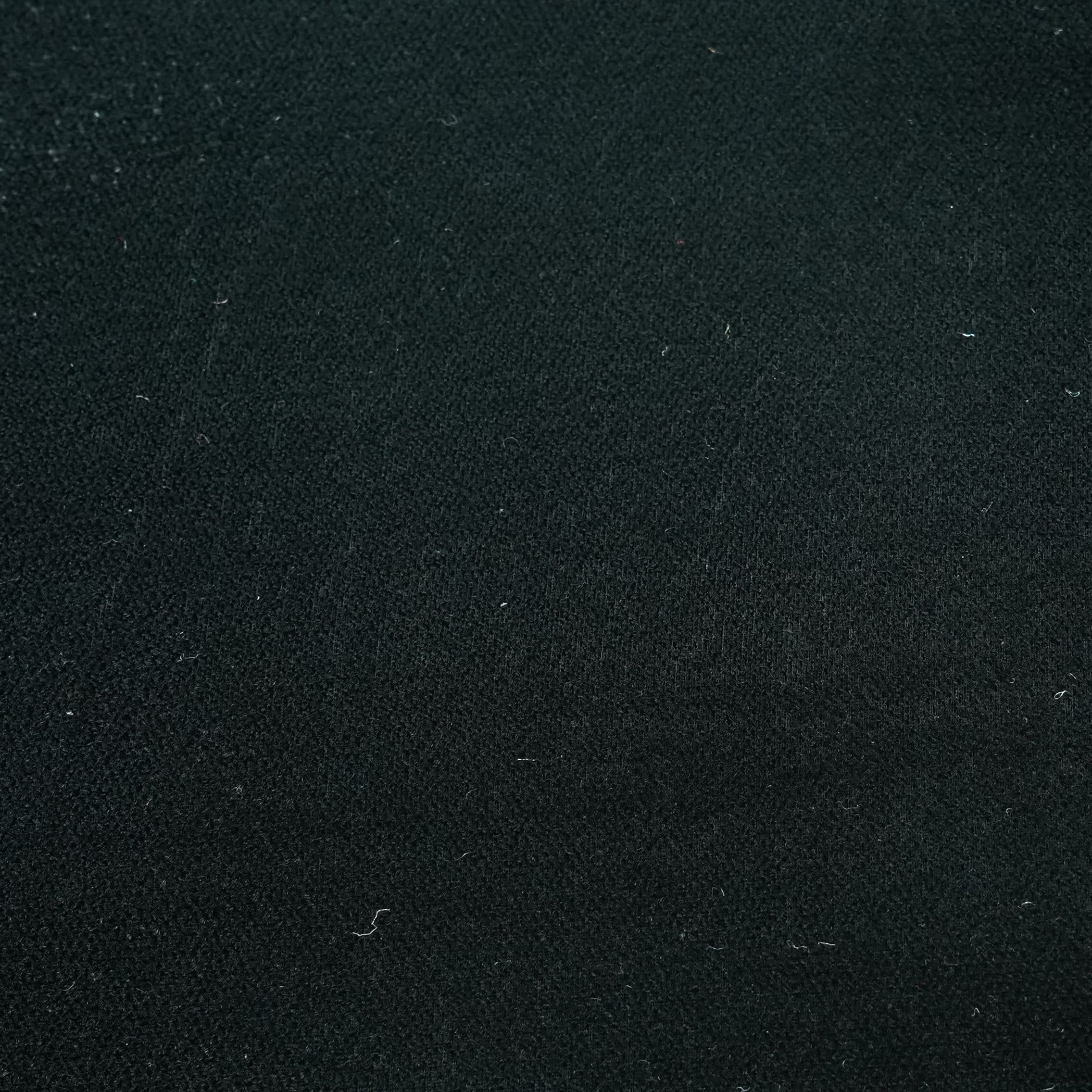 Black Solid Micro Velvet 9000 Fabric
