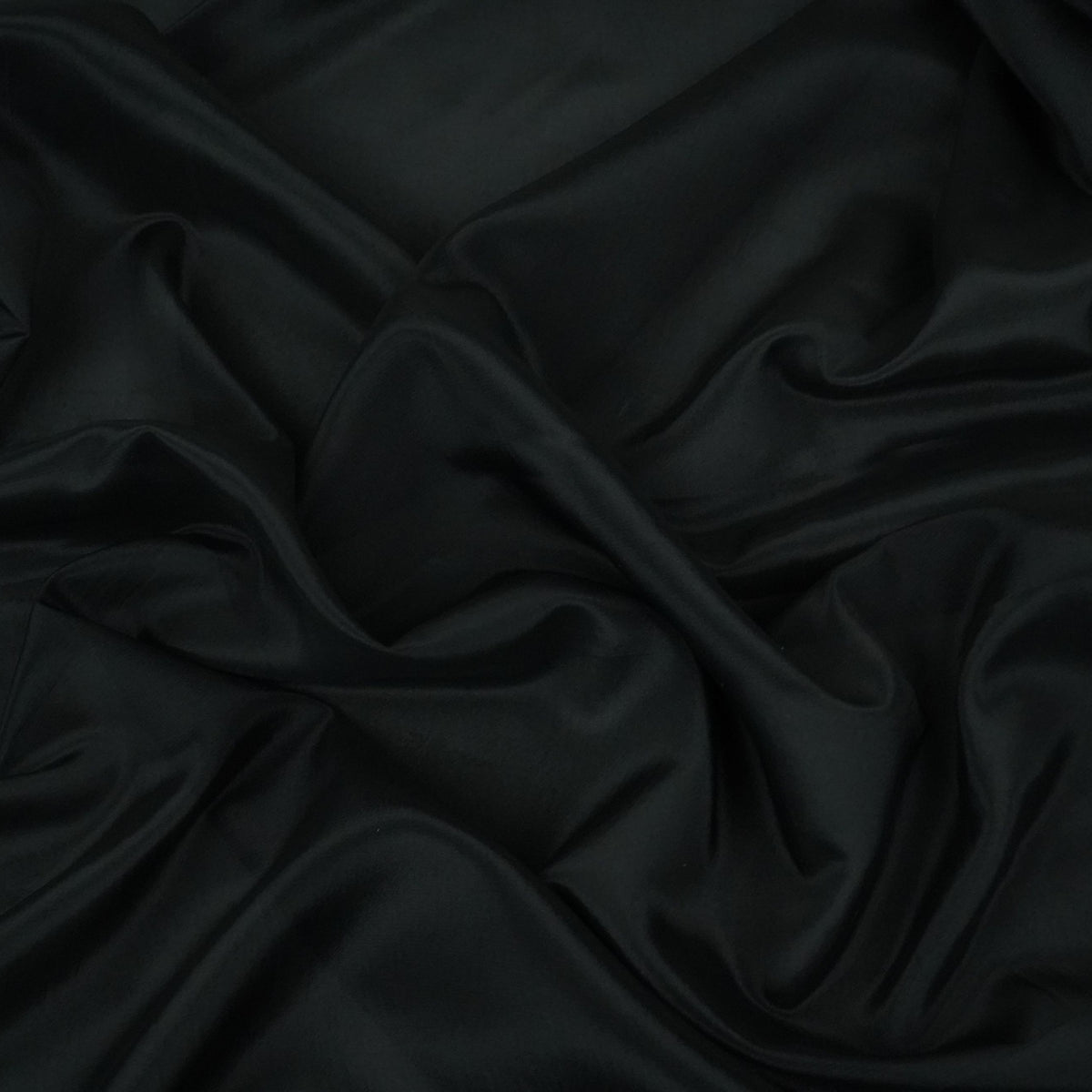 Black Solid H.O Silk Fabric MFH-03 - TradeUNO