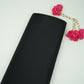 Black Solid H.O Silk Fabric MFH-03