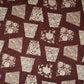 Purple & White Batik Print Cotton Fabric OG-30324