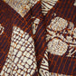 Purple & White Batik Print Cotton Fabric OG-30324