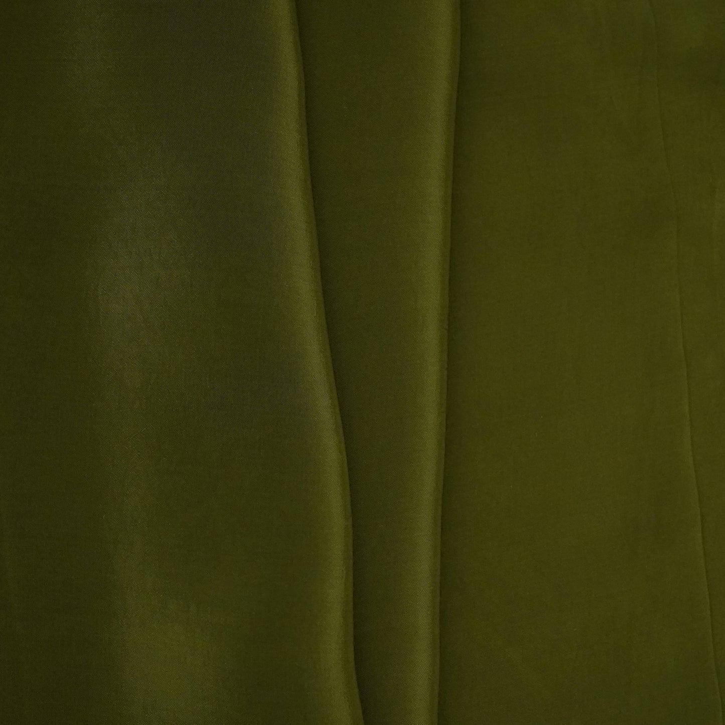 Mehendi Green Solid Natural Crepe Fabric BSN-04