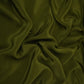 Mehendi Green Solid Natural Crepe Fabric BSN-04