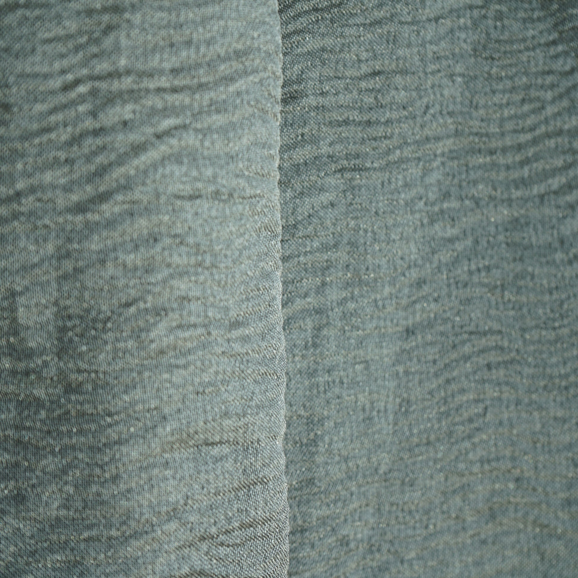 Black Shimmer Crushed Tissue Fabric