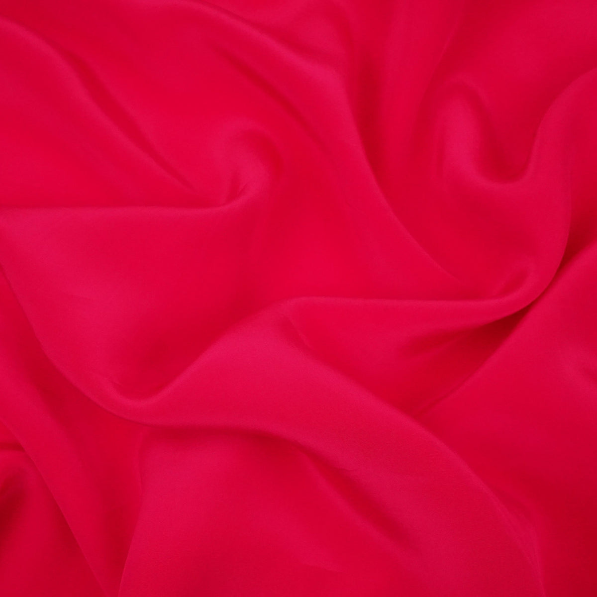 Magenta Pink Solid Natural Crepe Fabric BSN-05 - TradeUNO