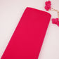 Magenta Pink Solid Natural Crepe Fabric BSN-05