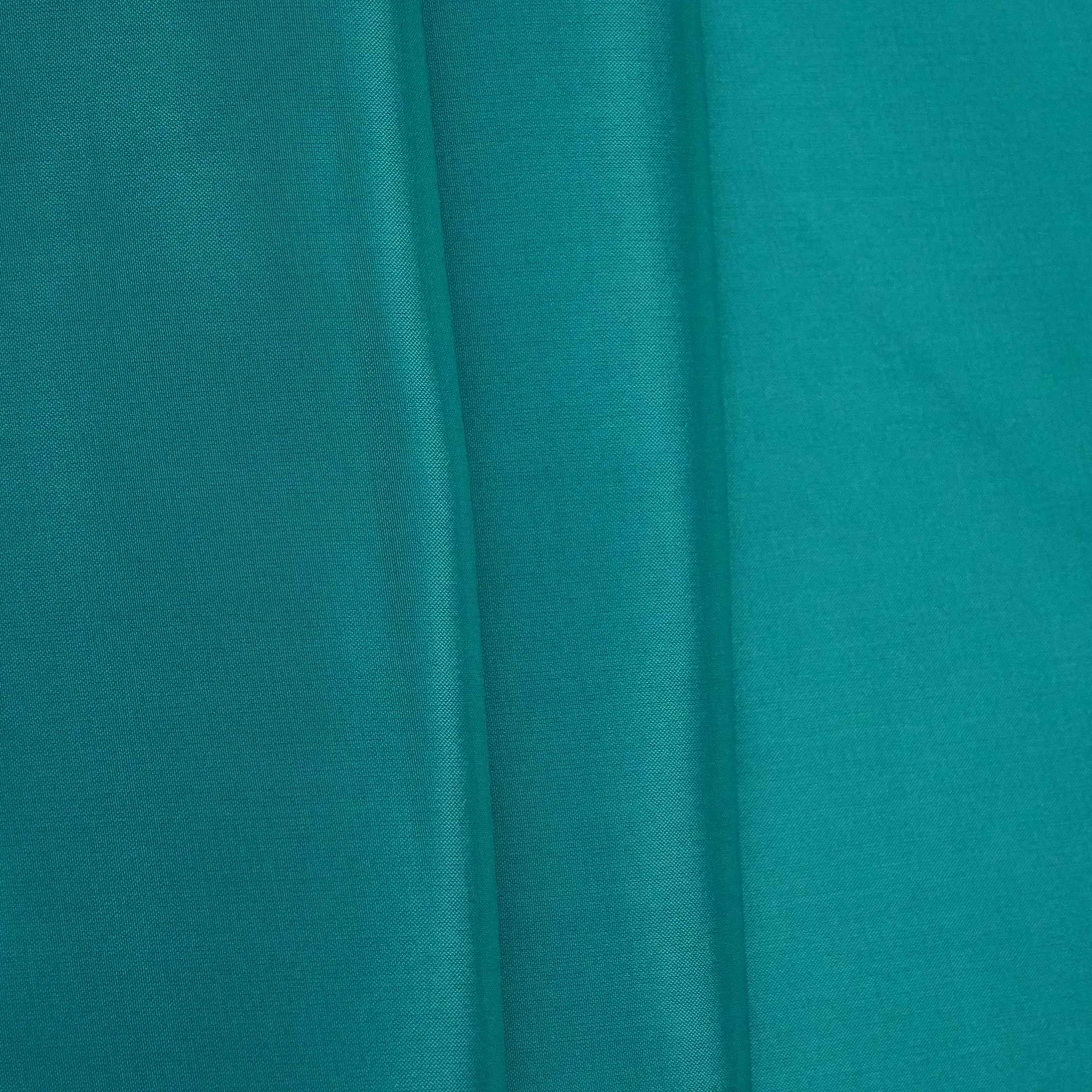 Firozi Green Solid H.O Silk Fabric MFH-11 - TradeUNO