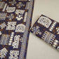 Blue & White Batik Print Cotton Fabric OG-30319
